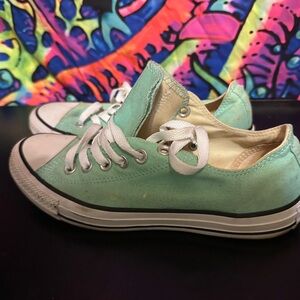 Converse Mint Canvas Shoes